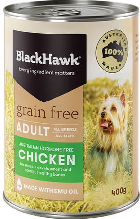 Black Hawk Grain Free Chicken Can