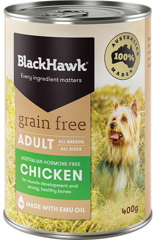 Black Hawk Grain Free Chicken Can