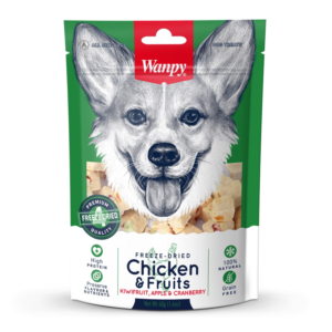 Wanpy Chicken and Fruits Freeze Dried Treat