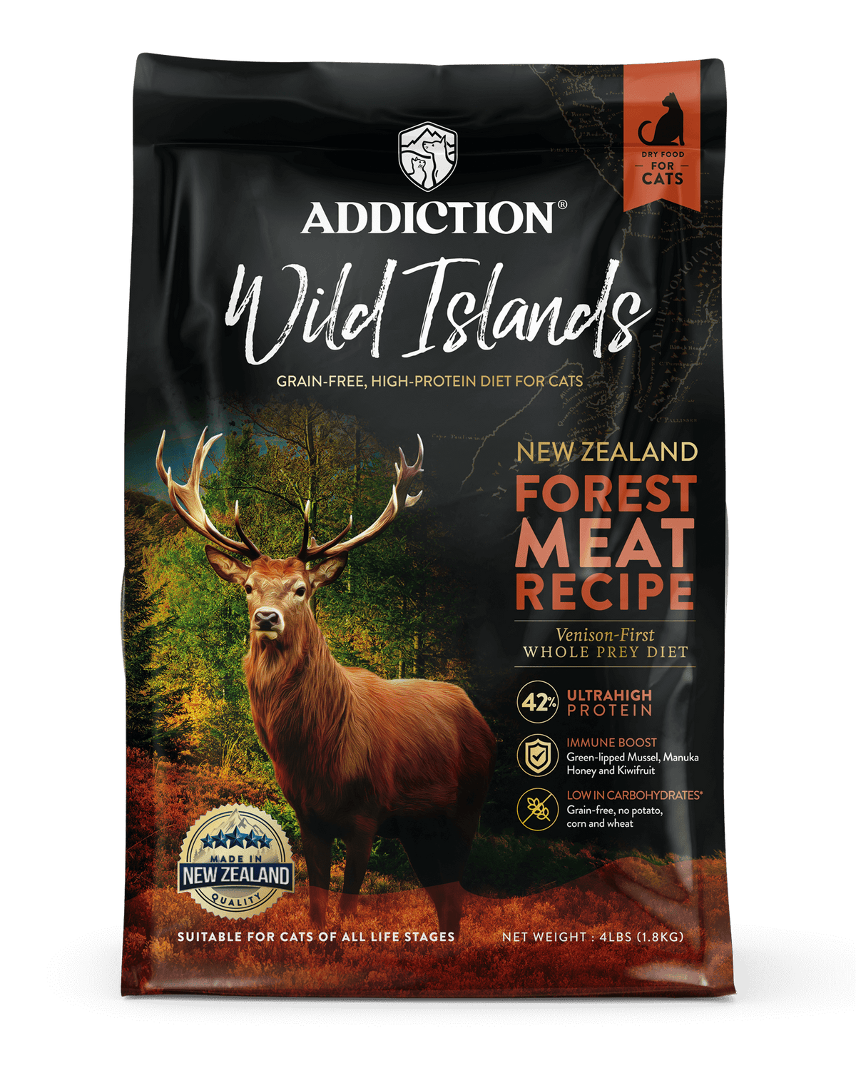 Addiction Wild Islands Cat Forest Meats