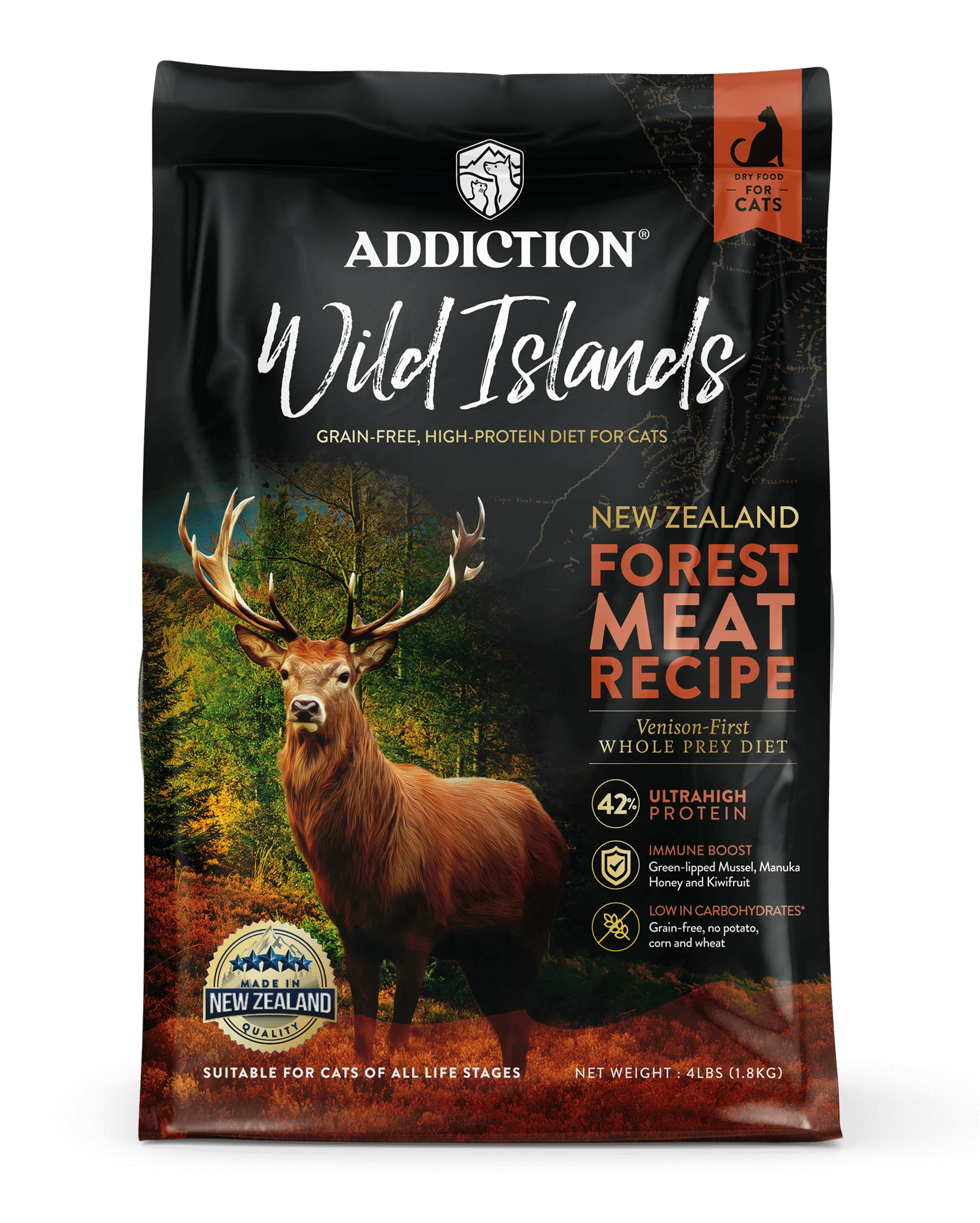 Addiction Wild Islands Cat Forest Meats