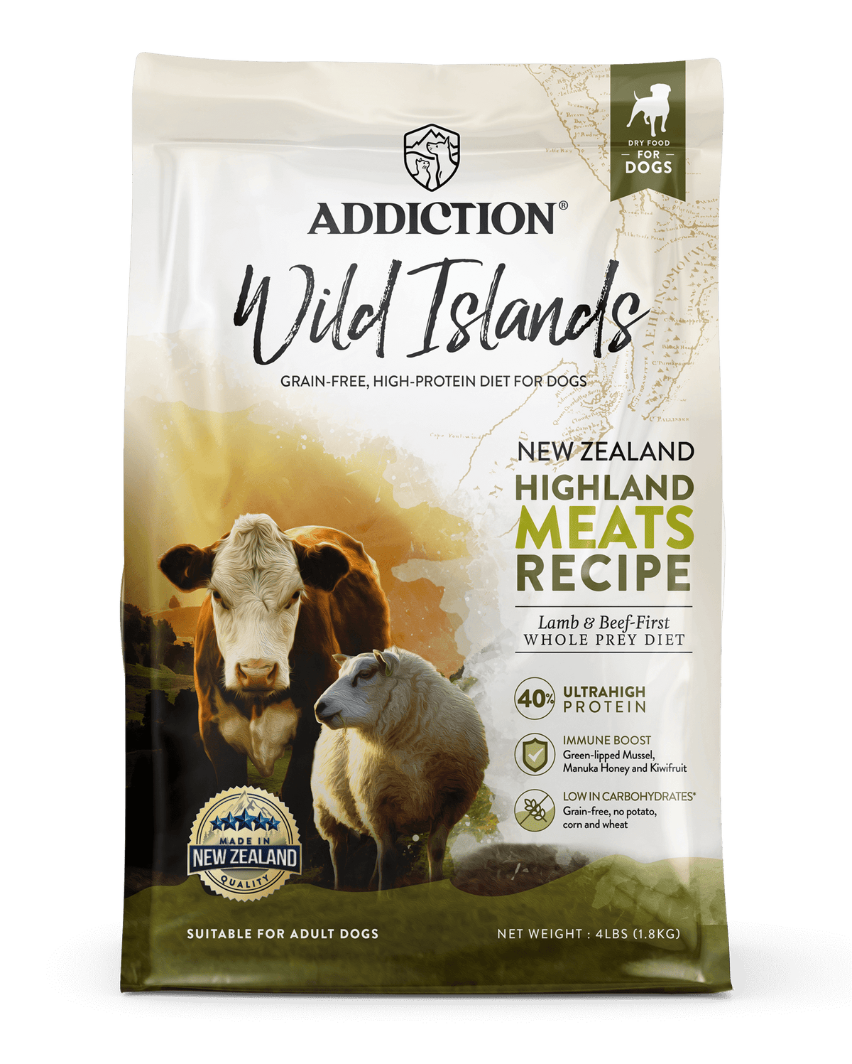 Addiction Wild Islands Highland Meats