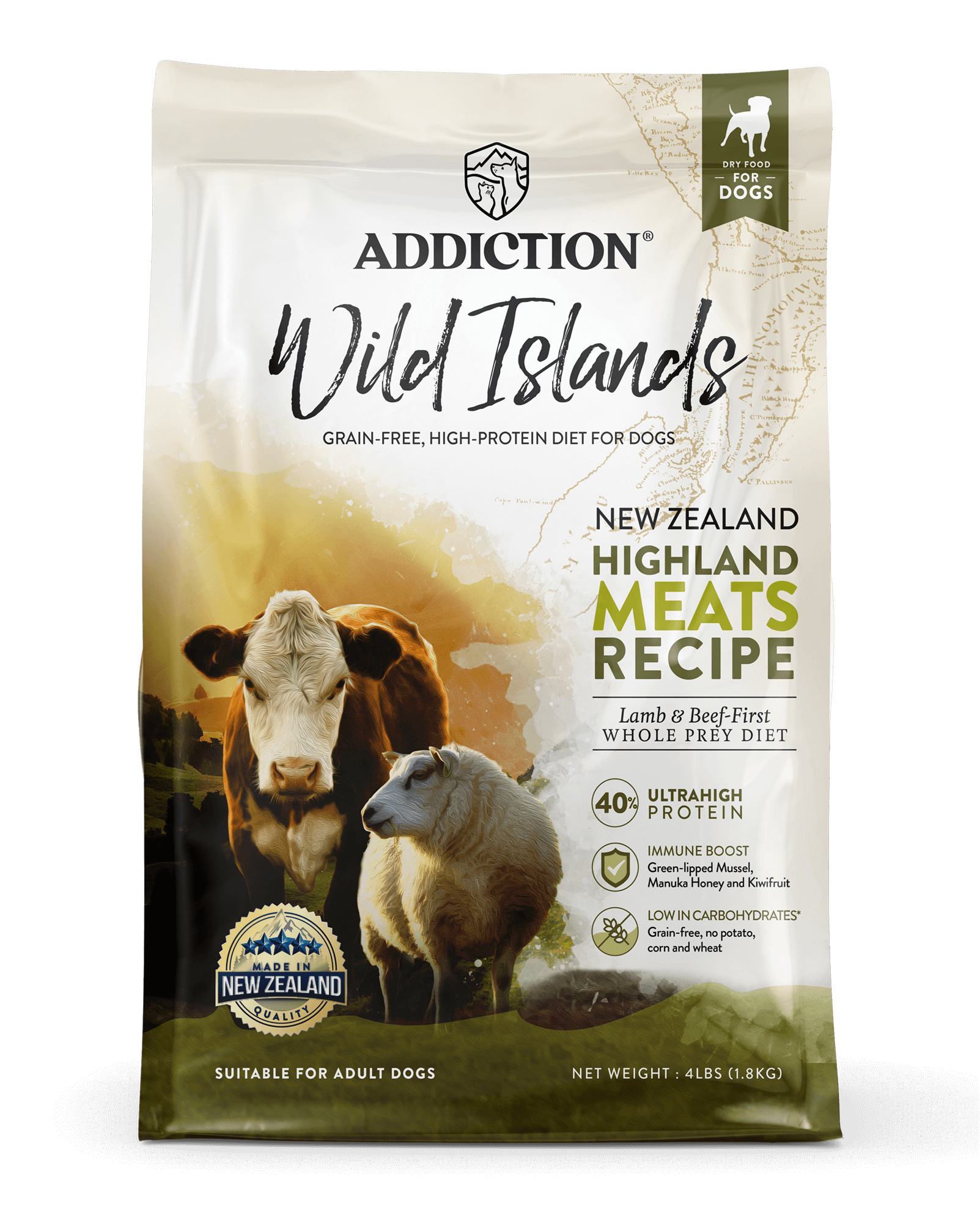 Addiction Wild Islands Highland Meats