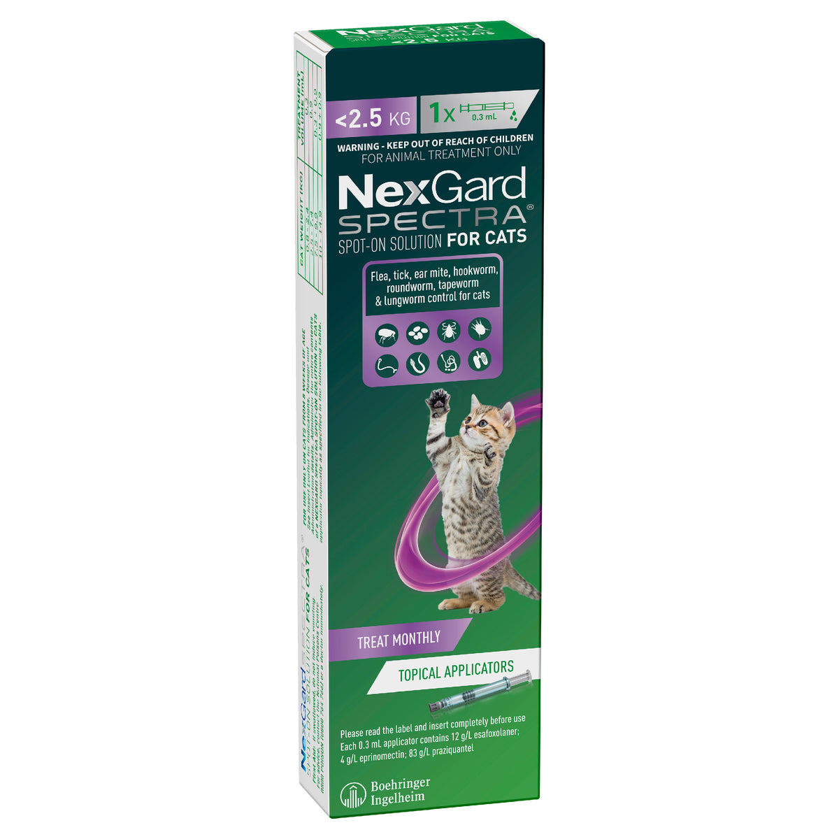 Nexgard Spectra for Cats Single