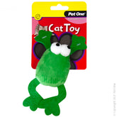 Pet One Plush Jumping Frog