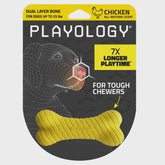 Playology Dual Layer Bone - Chicken Small