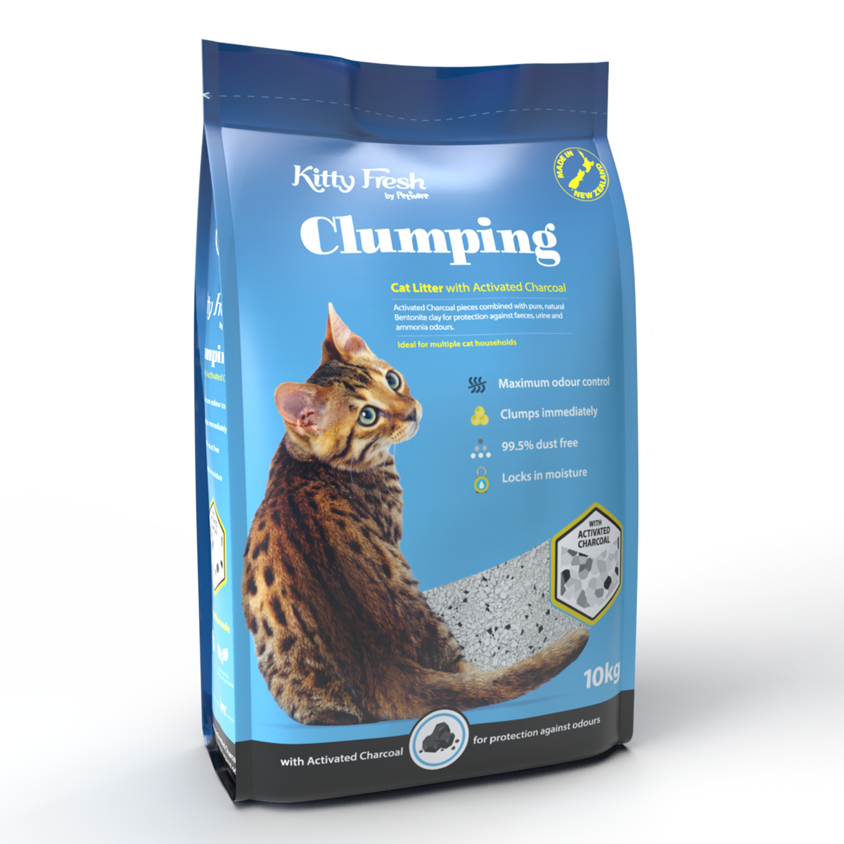 Kitty Fresh Carbon Clumping Litter