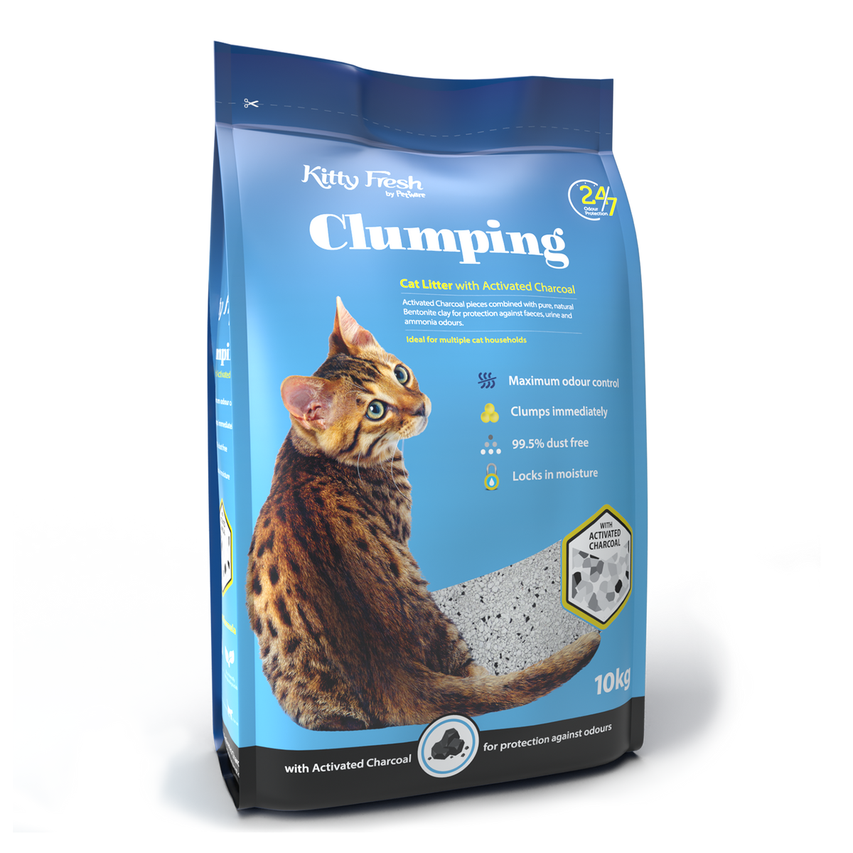 Kitty Fresh Carbon Clumping Litter