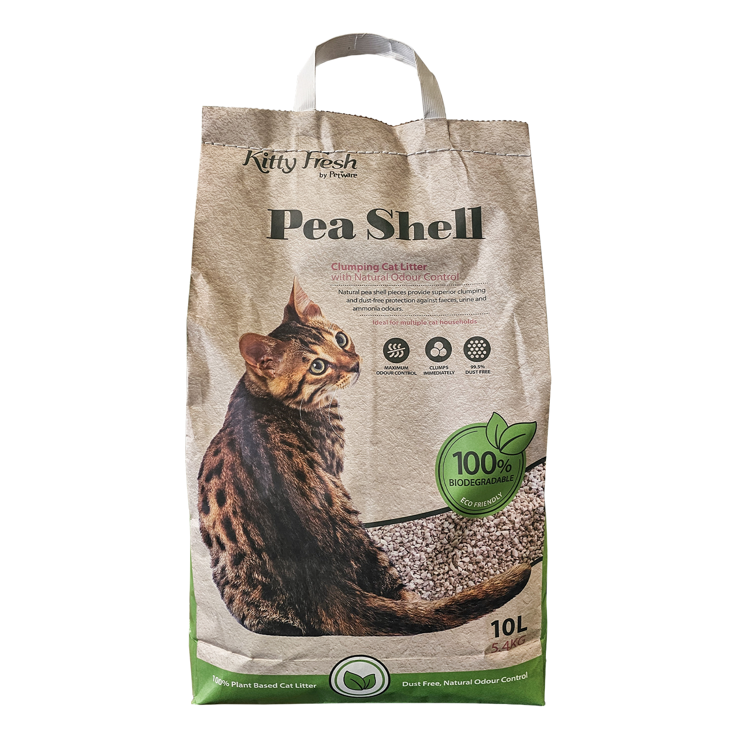 Kitty Fresh Pea Shell Litter 10L / 5.4kg