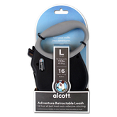 Adventure Retractable Lead Black 4.8m