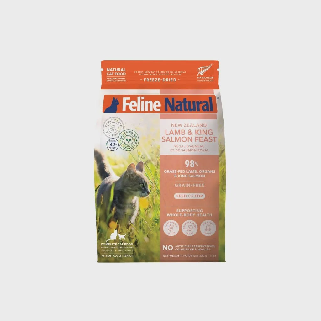 Feline Natural Chicken & King Salmon  Freeze Dried
