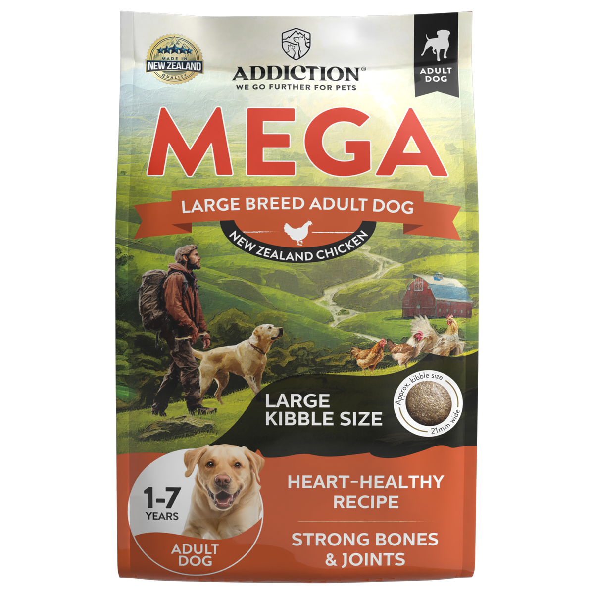 Addiction Mega Chicken for Large Breed Adult