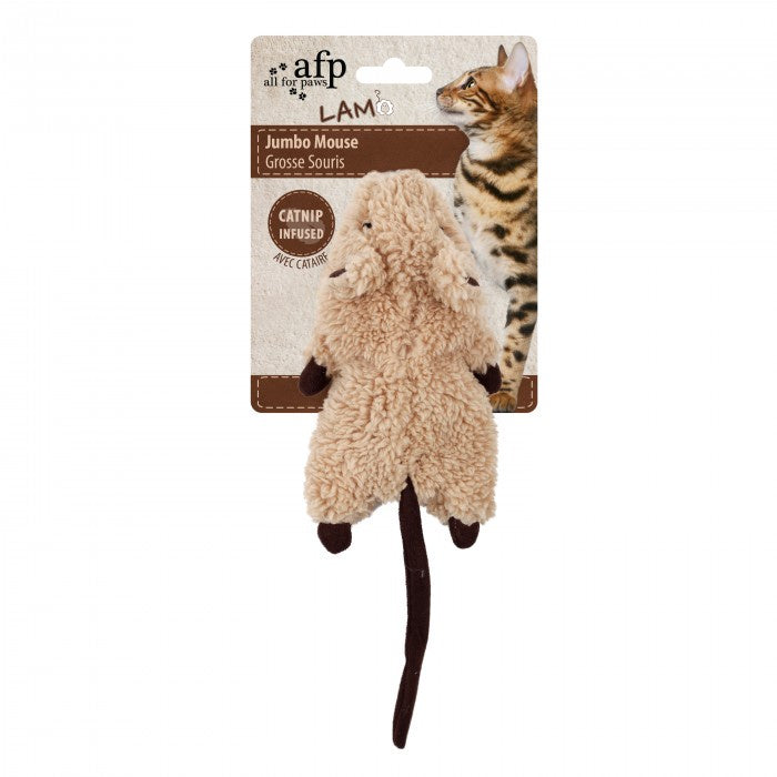 AFP Lambswool - Jumbo Crinkle Catnip Rodent