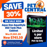 Aqua One AquaStyle 850 Tank & Stand : Combo PRE-ORDER