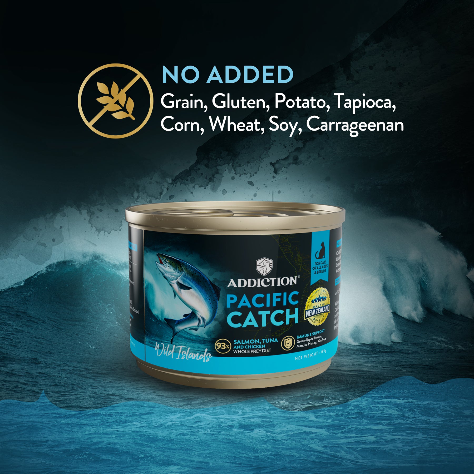 Addiction Wild Islands Cat Pacific Catch Can 185g
