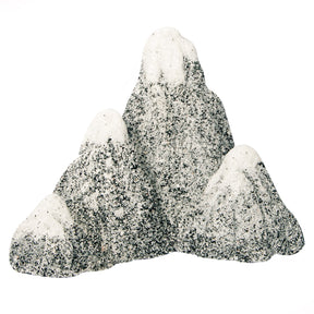Aqua One Ornament Snow Topped Mountains