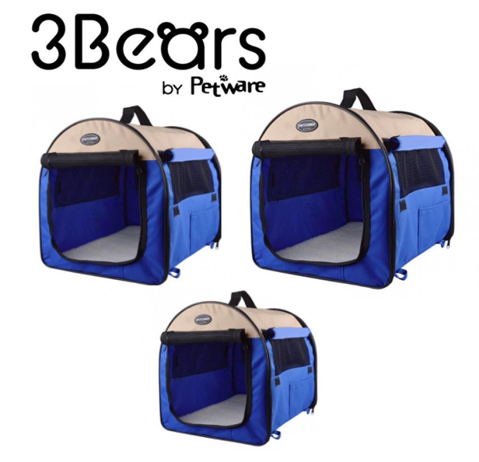 Portable Soft Crate - Large Soft Crate With Soft Top And Storage