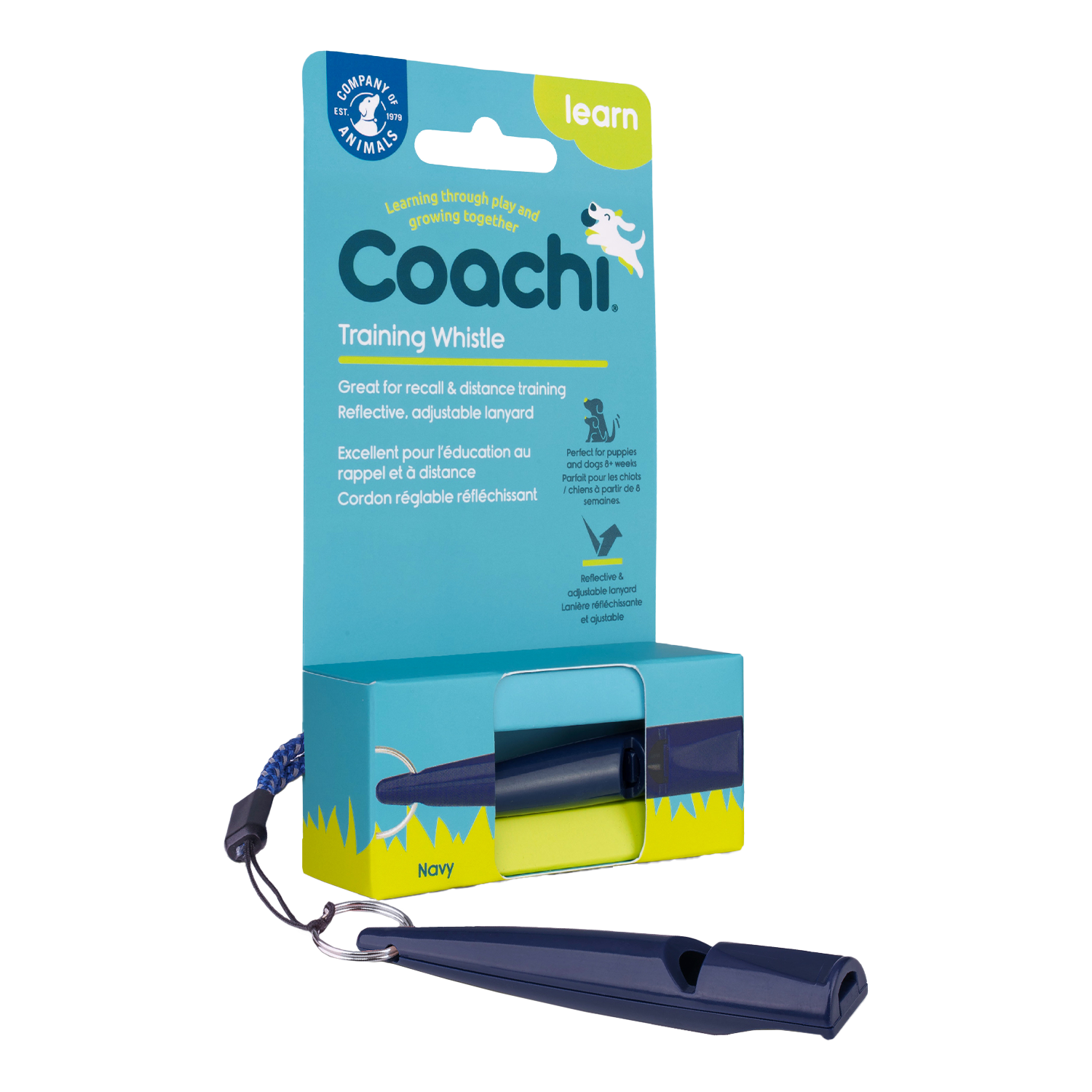 Coachi Training Whistle Navy