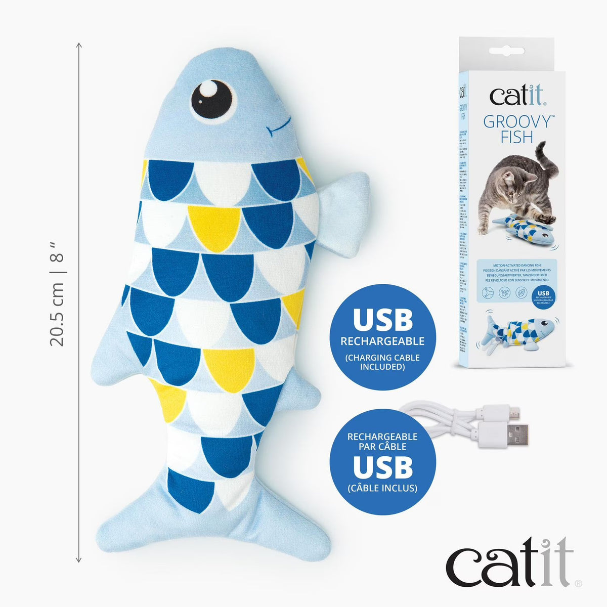 Catit Groovy Fish Blue