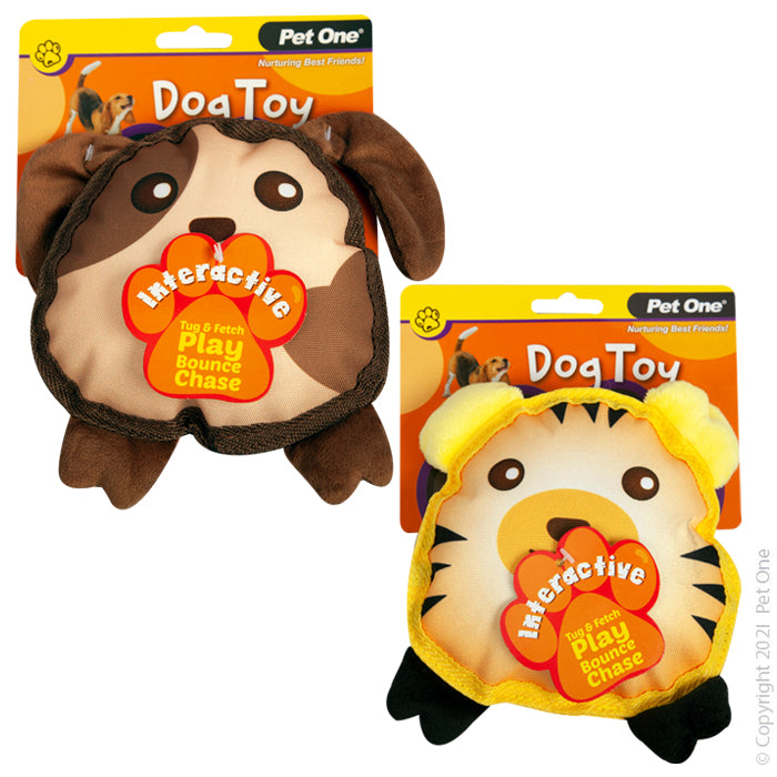 Pet One Dog Toy Interactive Squeaky