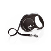 Flexi Black Design - 5m Tape Retractable Leash