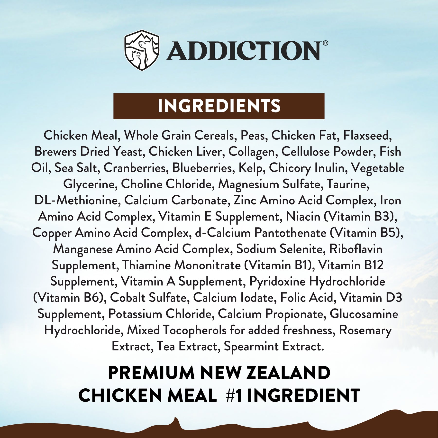 Addiction Mega Chicken for Large Breed Senior