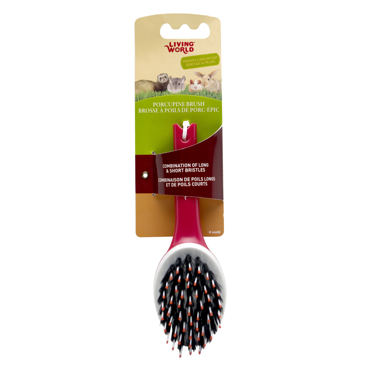 LW Small Animal Porcupine Brush