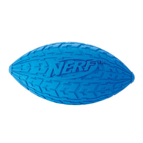 Nerf Tire Squeaker Football Blue 15cm