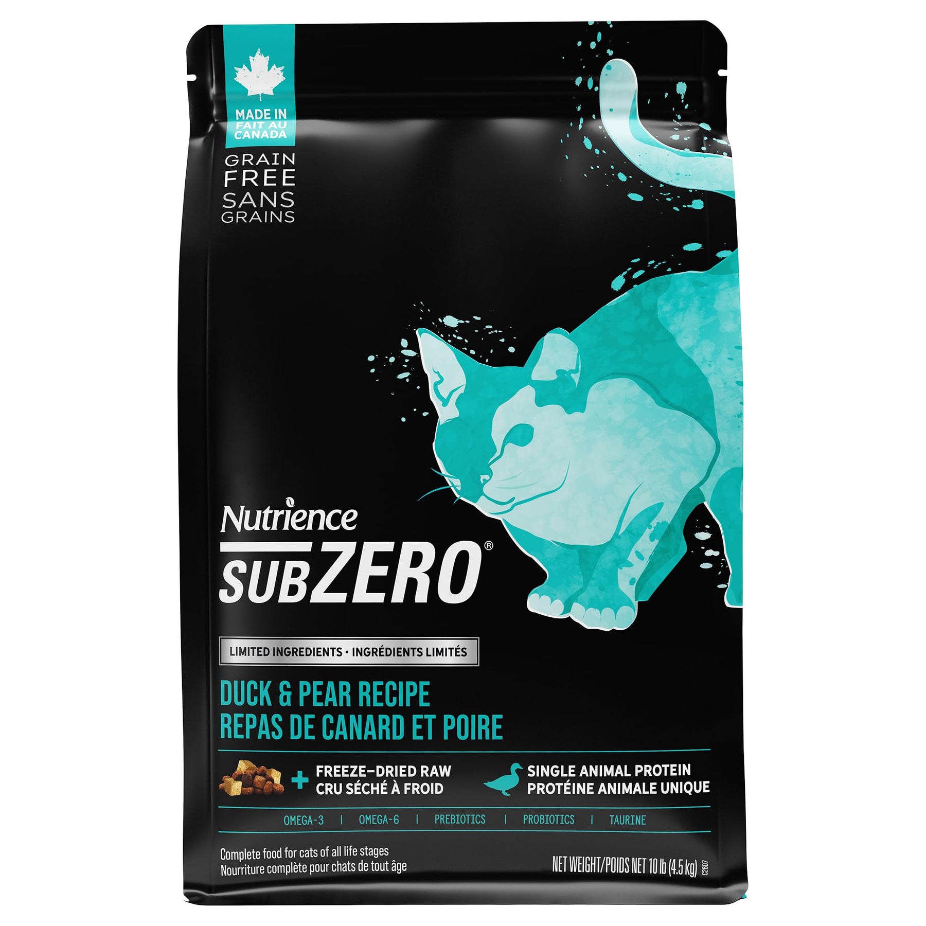 Nutrience Cat Sub Zero LID Duck & Pear