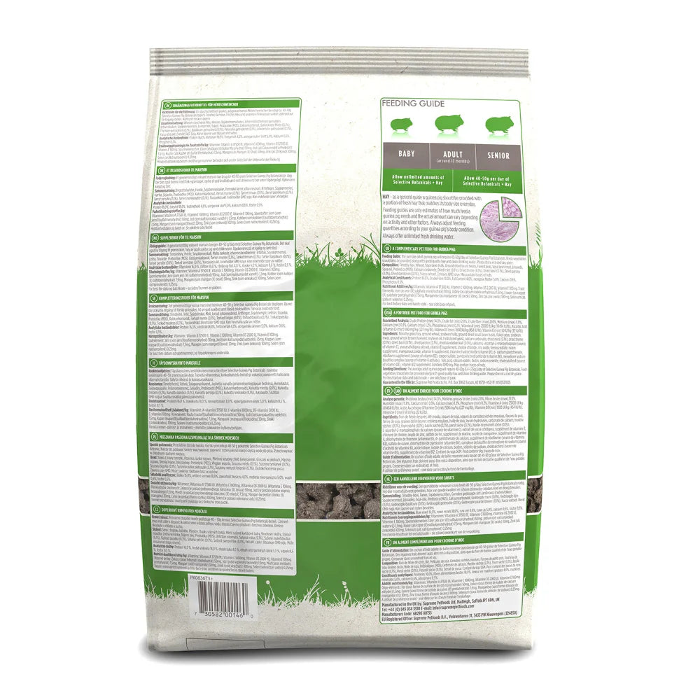 Science Naturals Botanicals Guinea Pig - 1.5kg