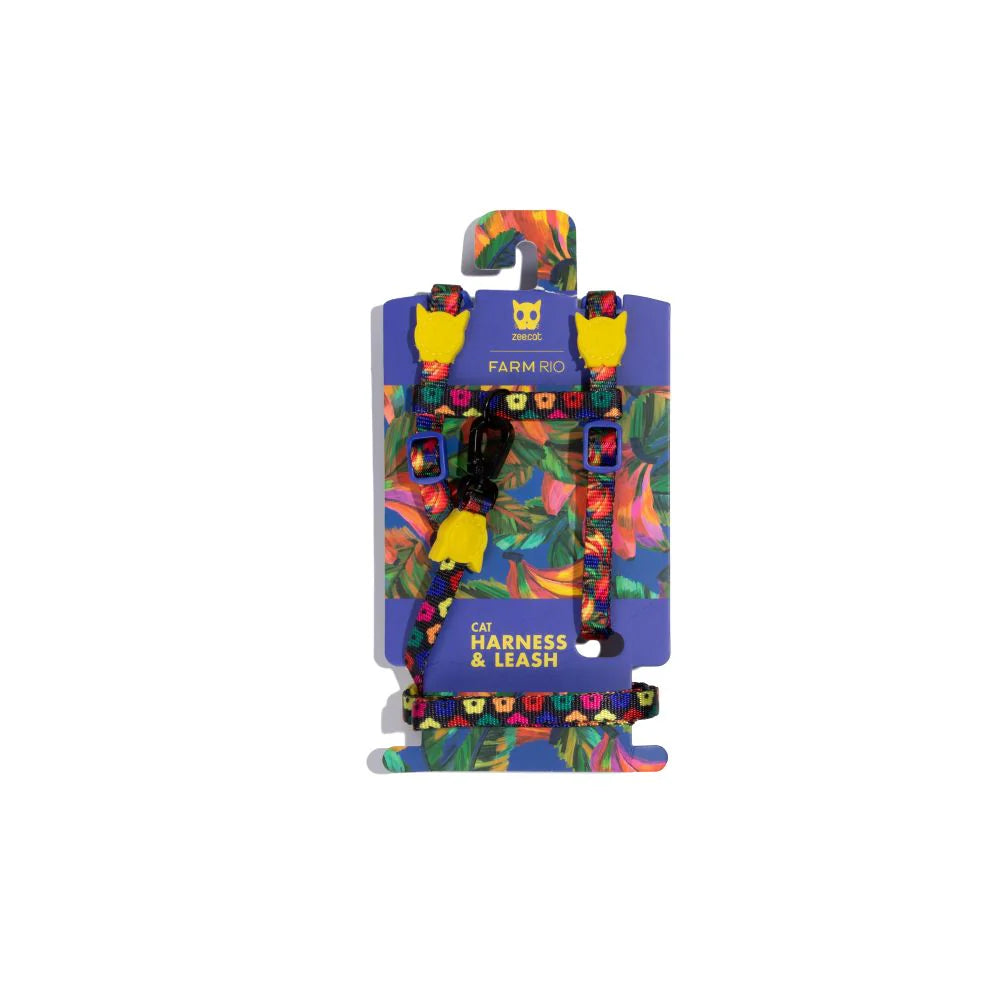 Zee.Cat Cat Harness+Leash Samba