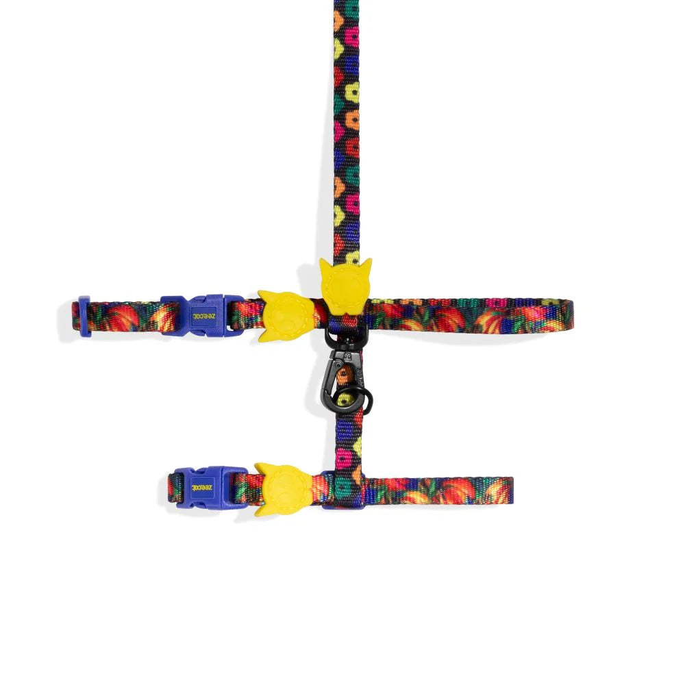 Zee.Cat Cat Harness+Leash Samba