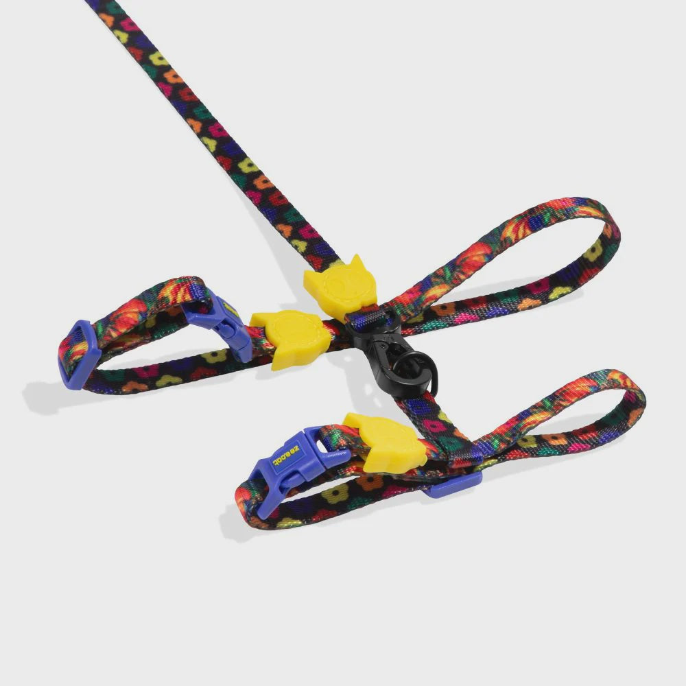 Zee.Cat Cat Harness+Leash Samba