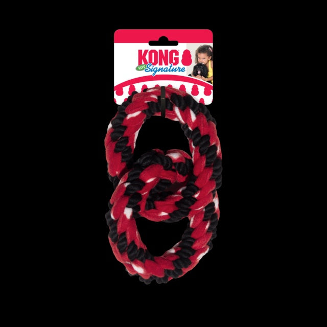 KONG Signature Rope Double RIng Tug