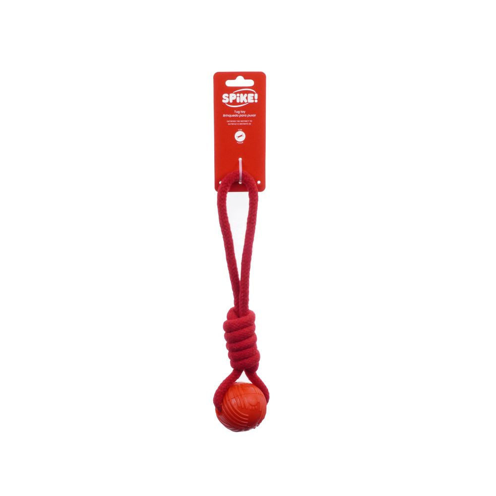 Spike Dog Toy Rope w/ Ball