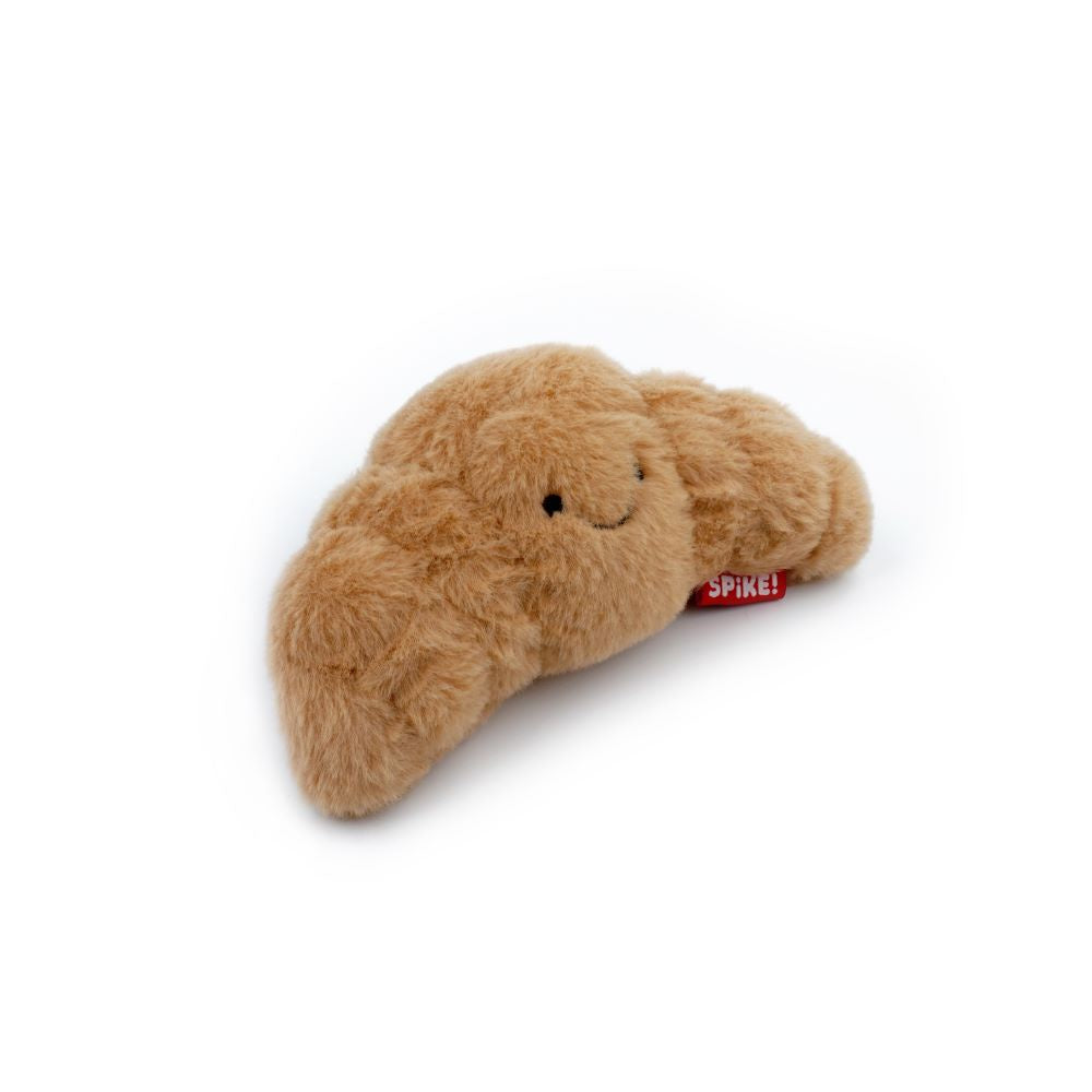 Spike Kawaii Croissant Plush Dog Toy