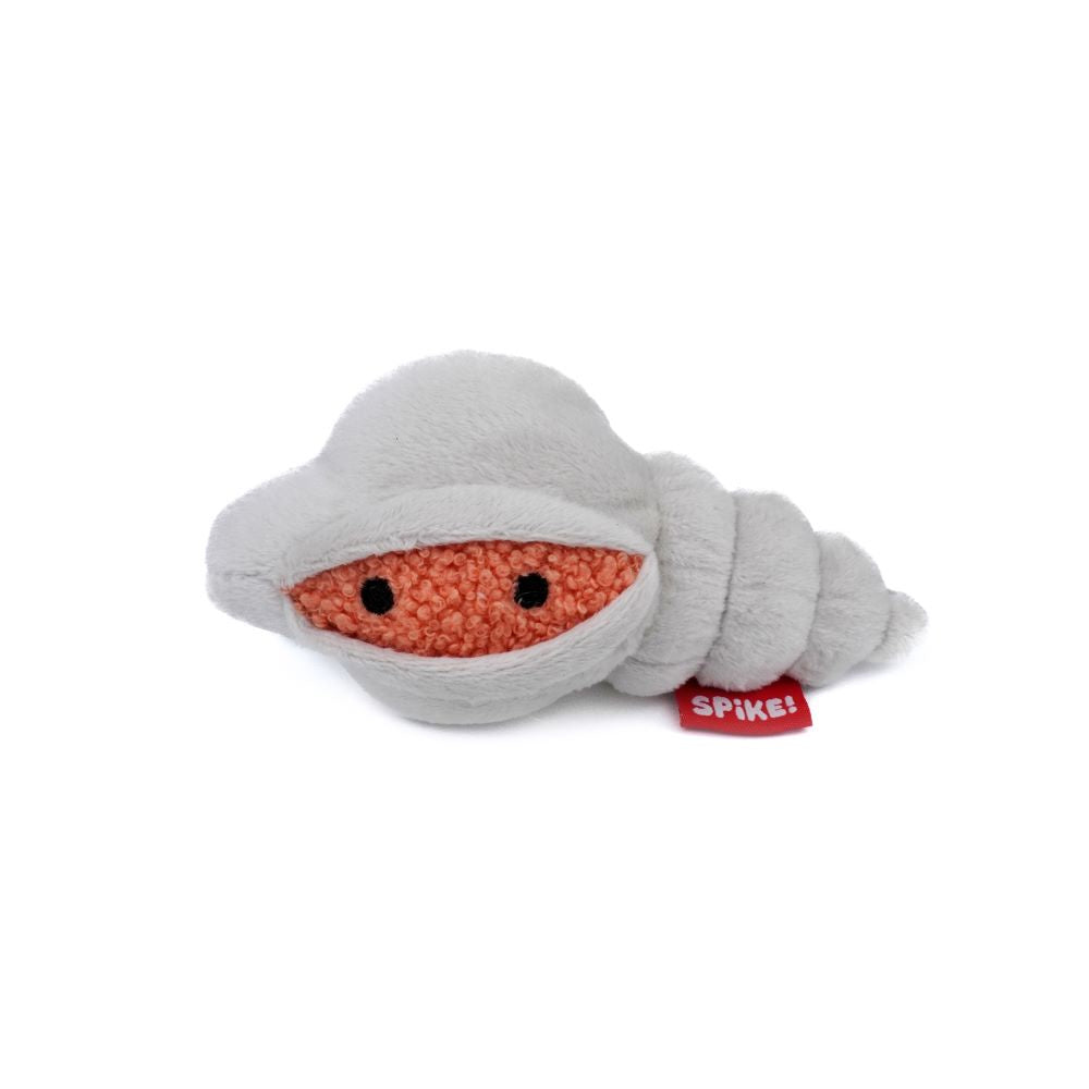 Spike Kawaii Shell Plush Dog Toy