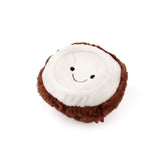 Spike Kawaii Coconut Plush Dog Toy