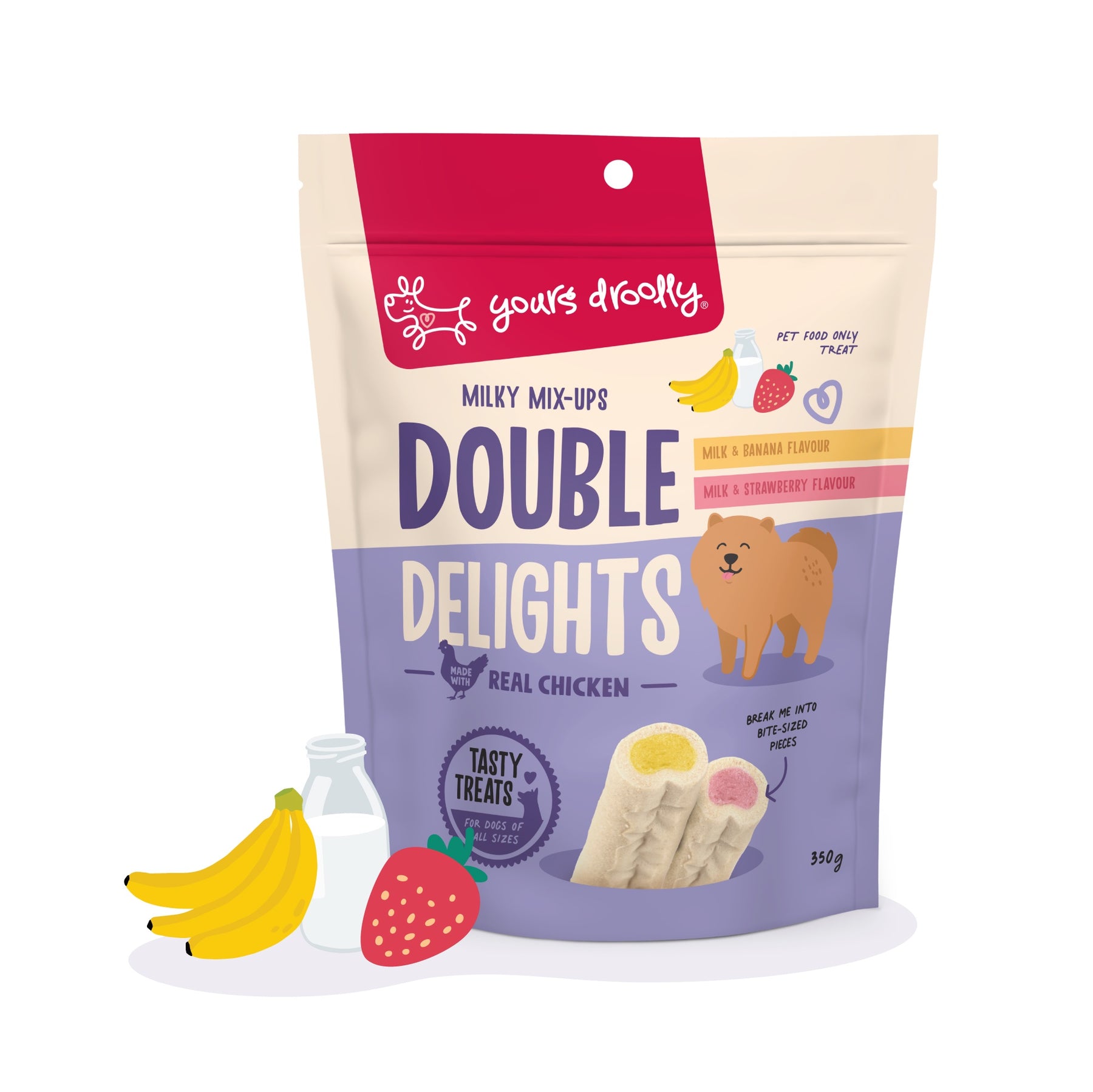 Yours Droolly Milky Mix-Ups Double Delights 350g