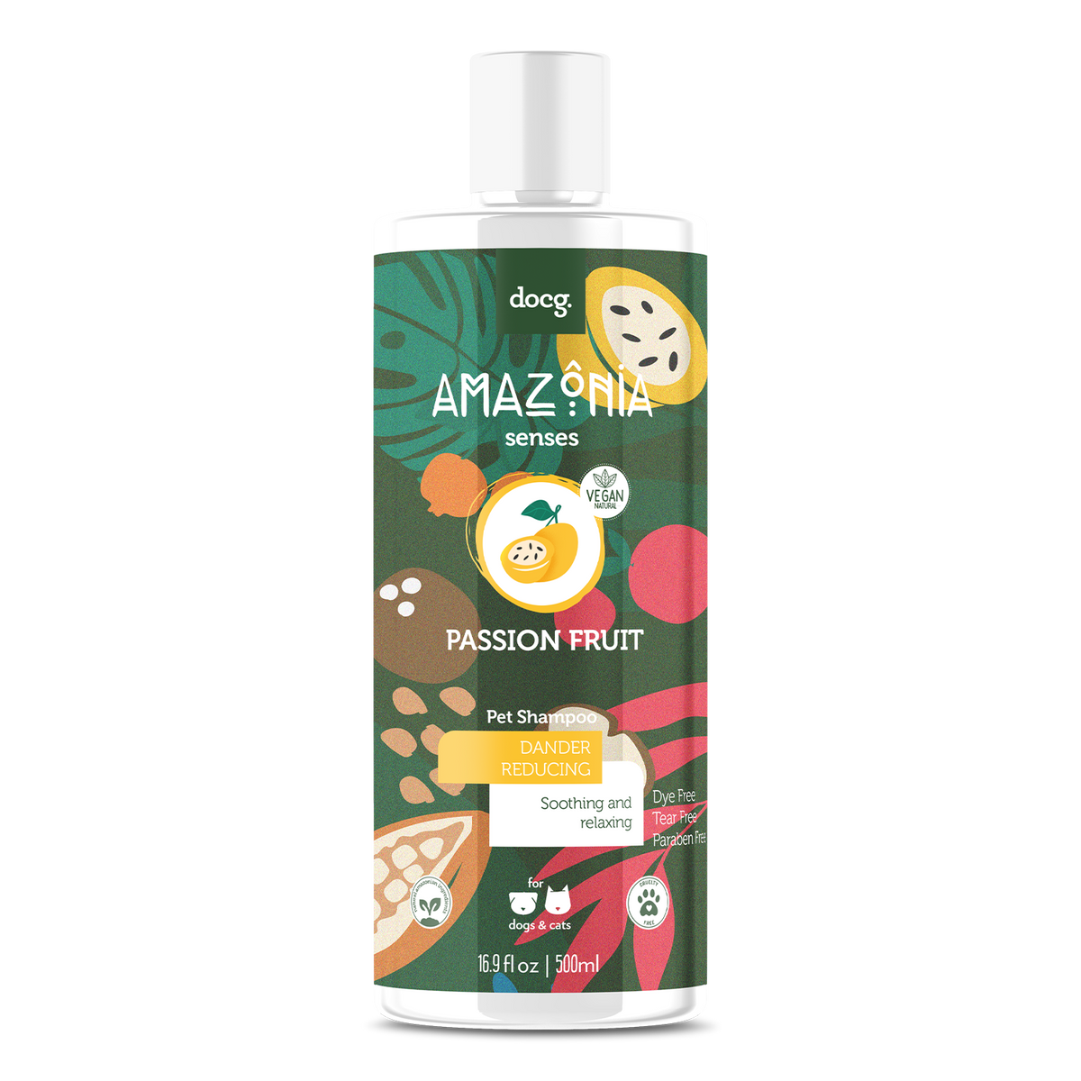 Amazonia Senses Passion Fruit Shampoo 500ml