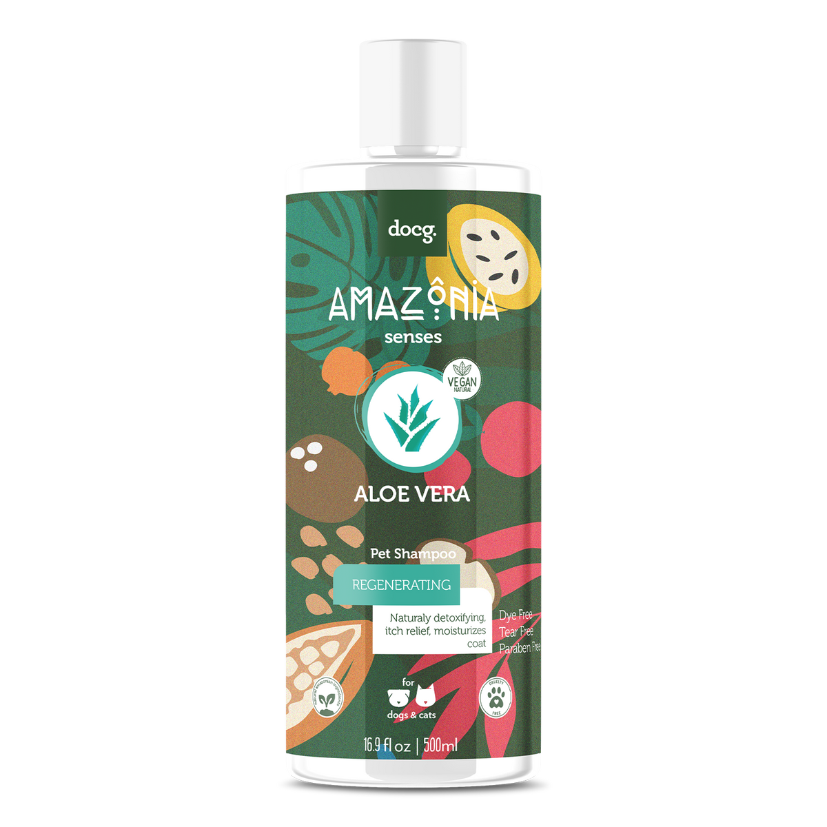 Amazonia Senses Aloe Vera Shampoo 500ml