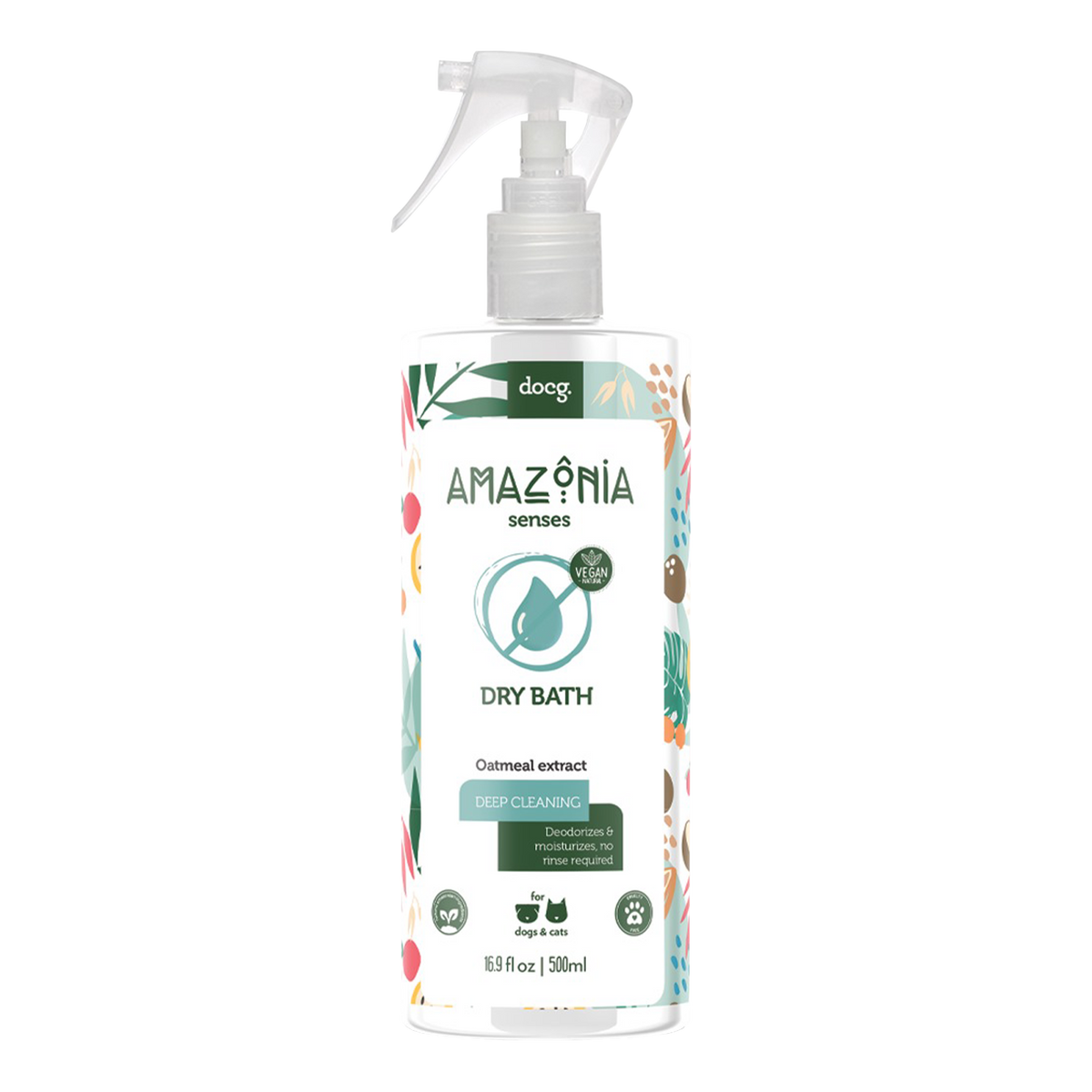 Amazonia Senses Dry Bath Deep Clean 500ml