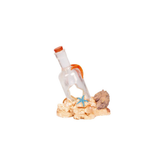 Aqua One Ornament Message In A Bottle