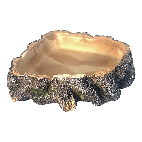 AquaWorld Reptile Resin Wood Bowl - Style 2
