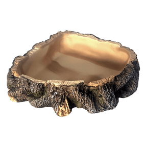 AquaWorld Reptile Resin Wood Bowl - Style 2