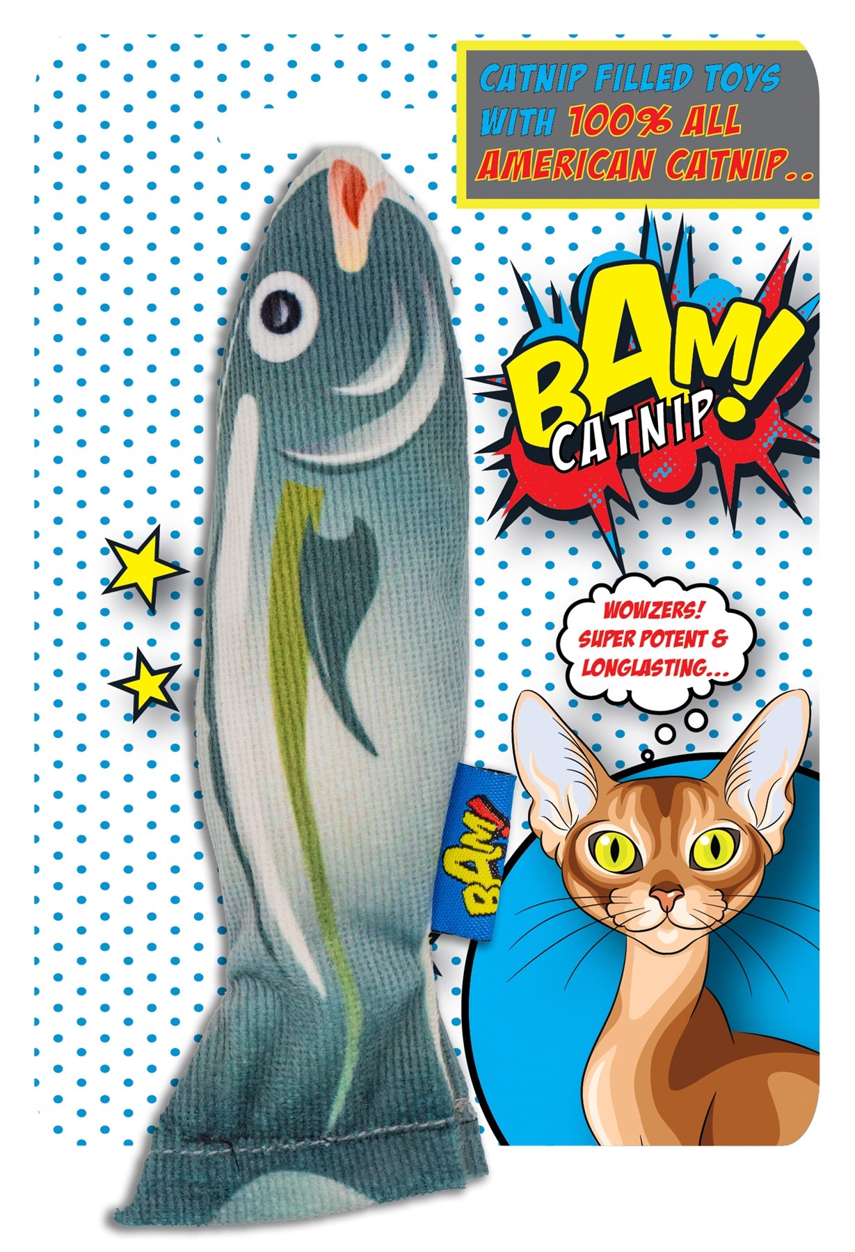 BAM Catnip Fish