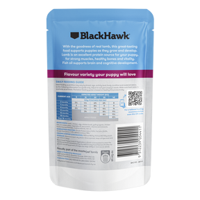 Black Hawk Puppy Original Puppy Pouch Lamb & Veg