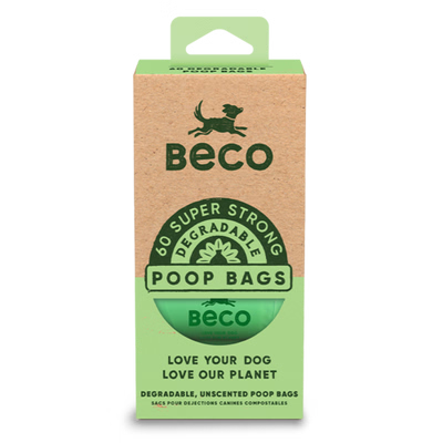 Beco Poop Bags Compostable - 48pk