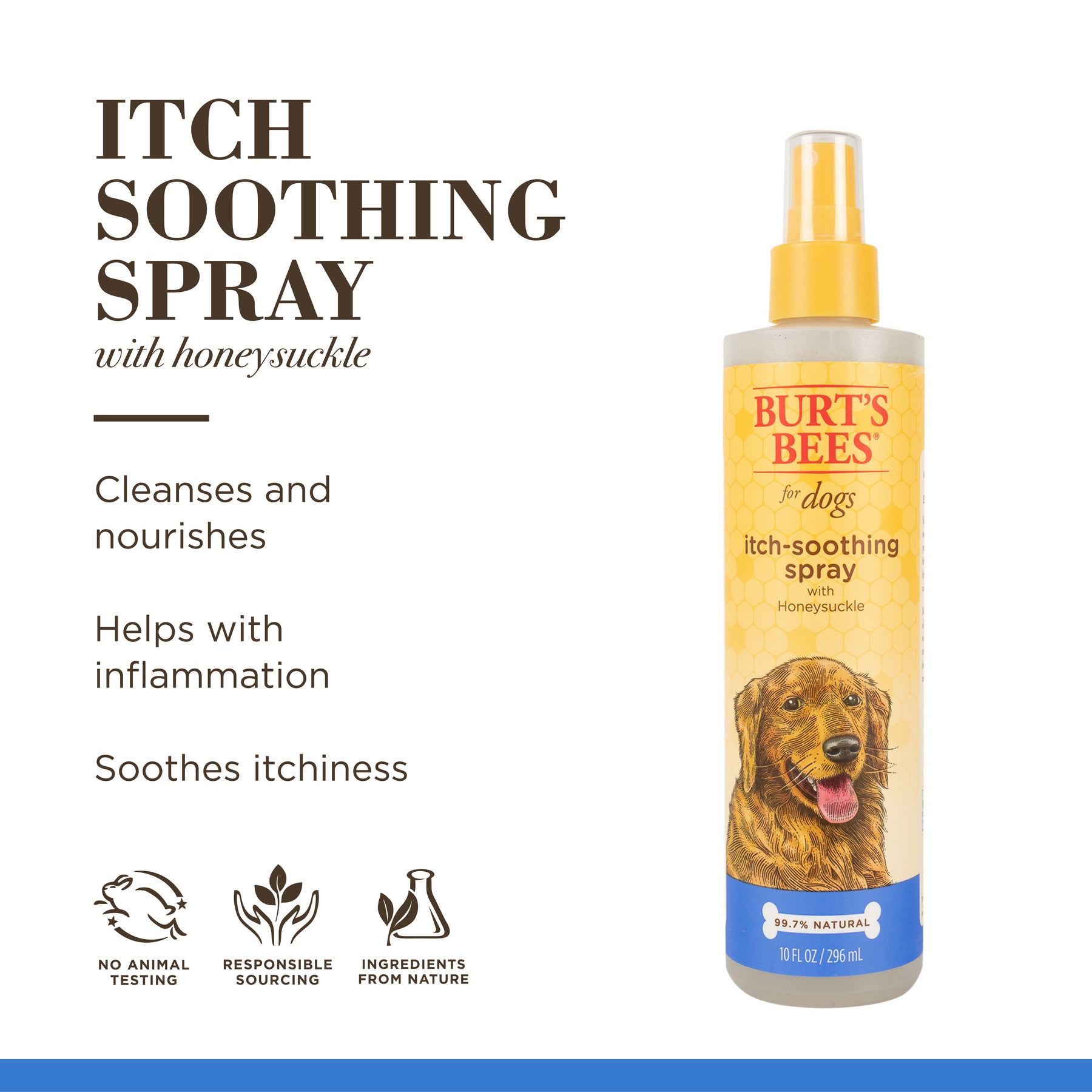 Burt's bees itch soothing dog shampoo best sale