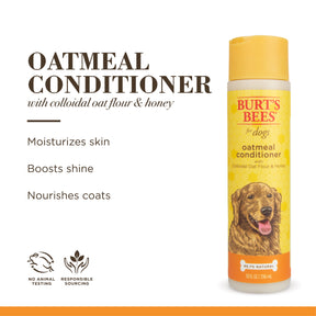 Burt's Bees Oatmeal Dog Conditioner 296ml